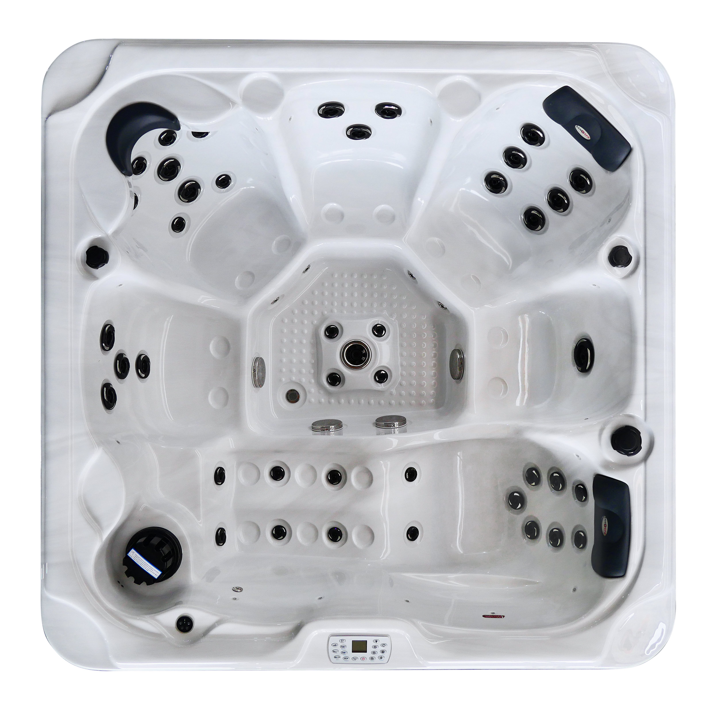 Outdoor Whirlpool OASIS Maxi 210x210 cm