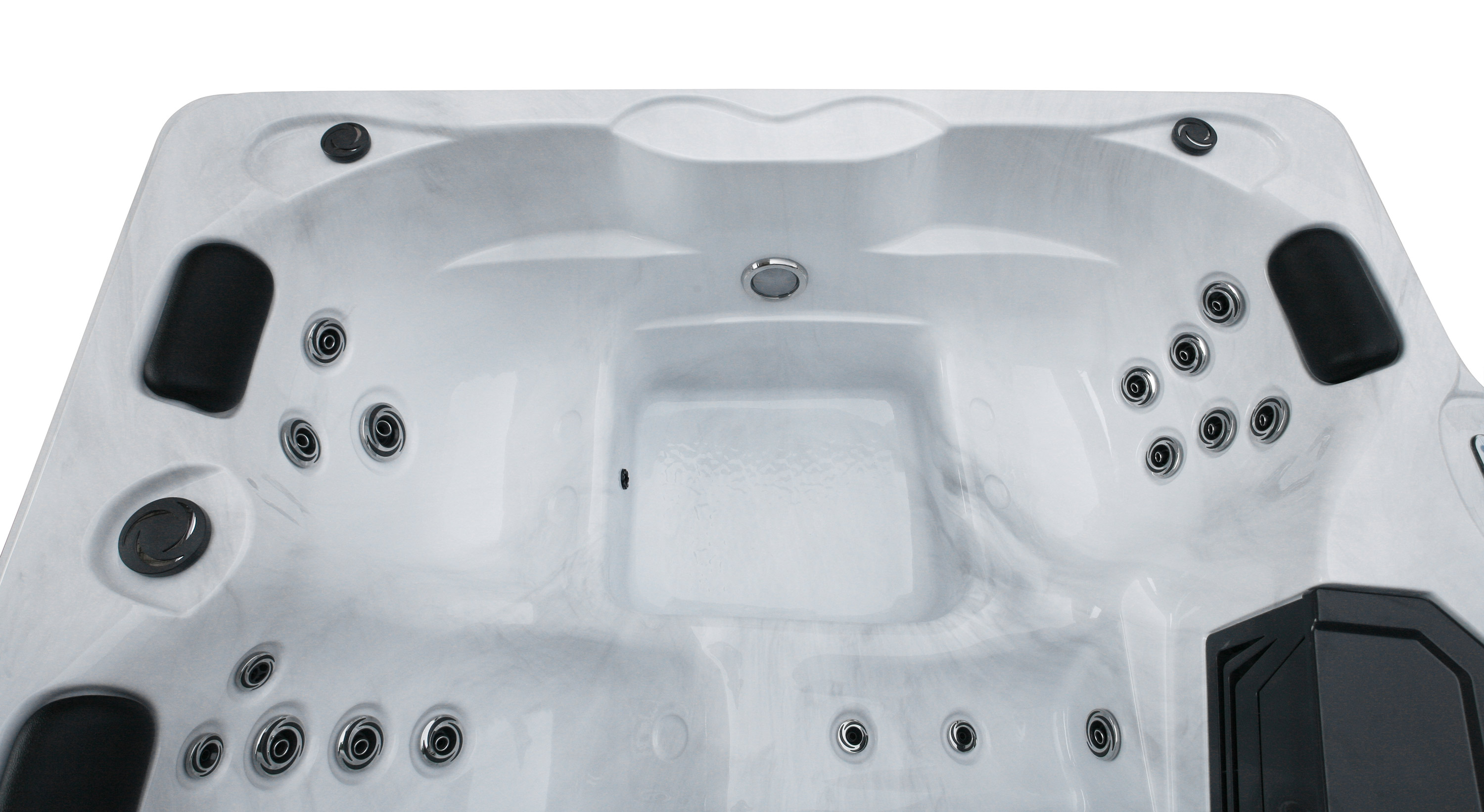Outdoor Whirlpool DIABLO 210x160 cm