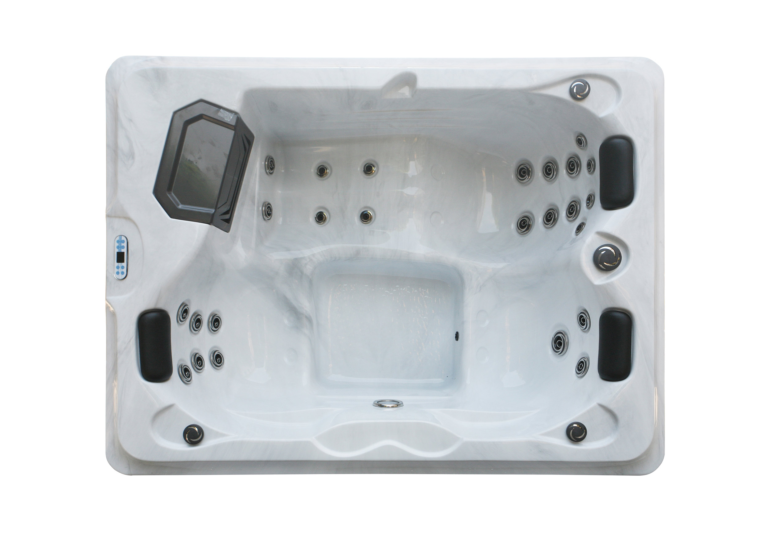 Outdoor Whirlpool DIABLO 210x160 cm