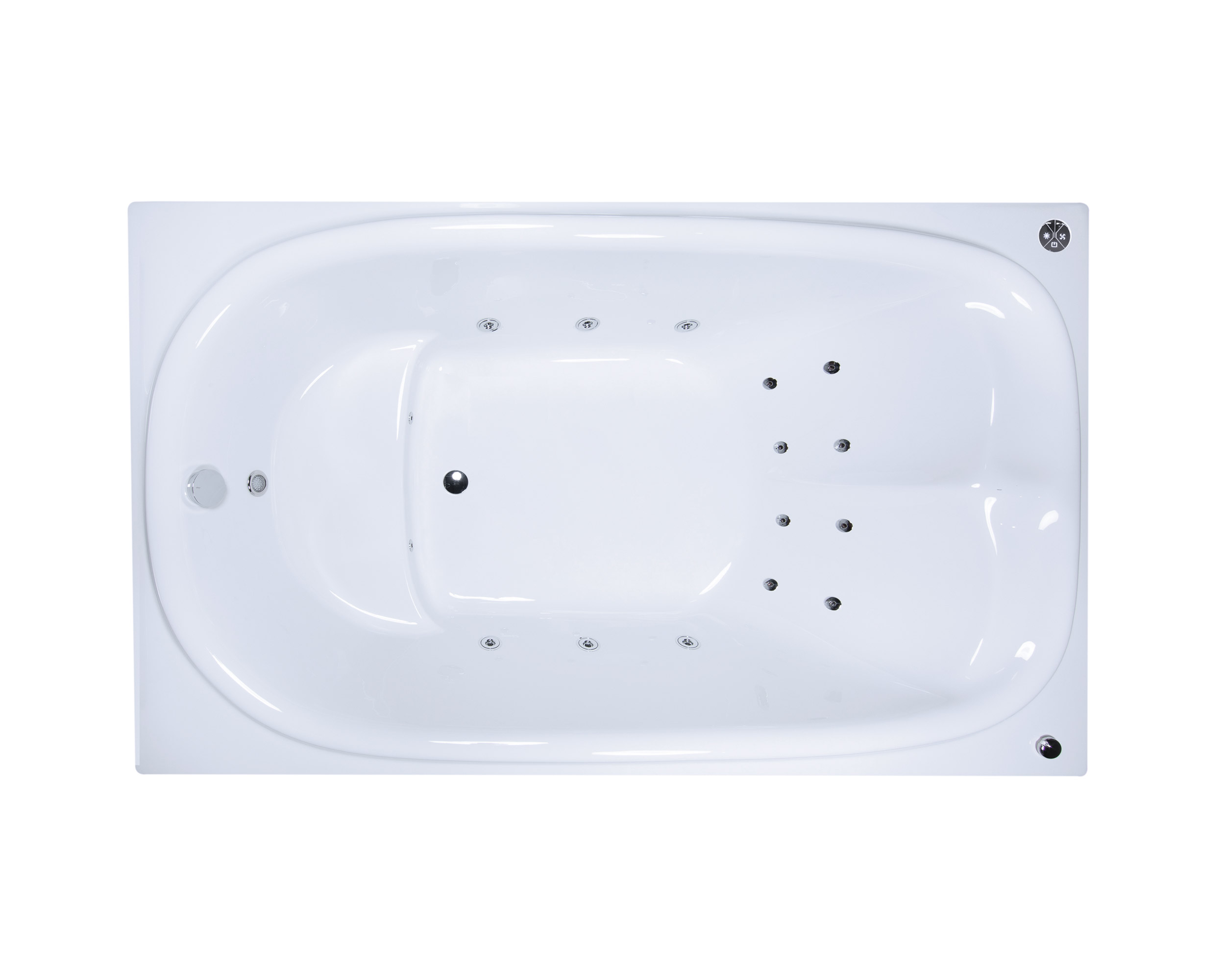 Whirlpool Ameland Klassik 202x127 cm